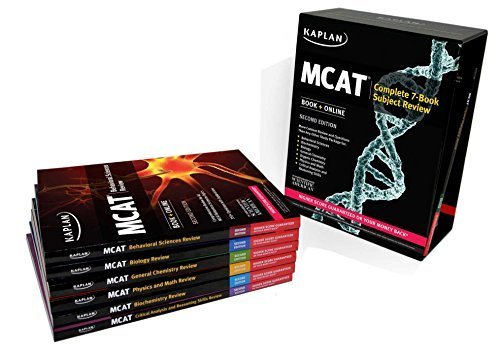 Kaplan MCAT Complete 7-Book Subject Review: Book + Online (Kaplan Test Prep) by Kaplan (2015-07-07)